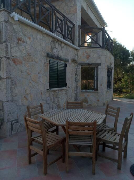 Olive Trees Villa Tragaki Bagian luar foto