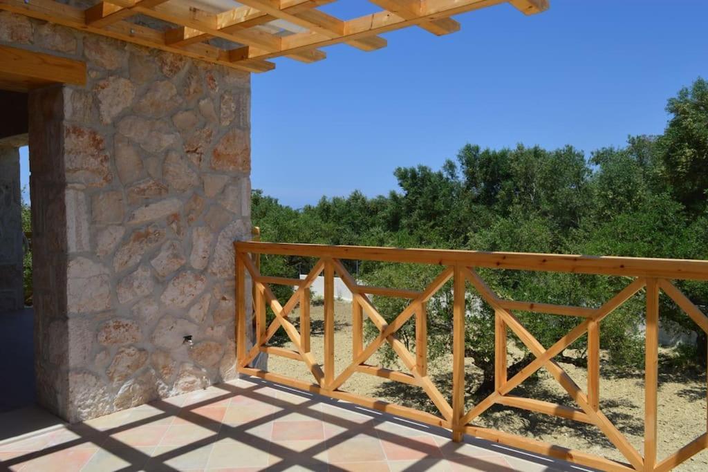 Olive Trees Villa Tragaki Bagian luar foto
